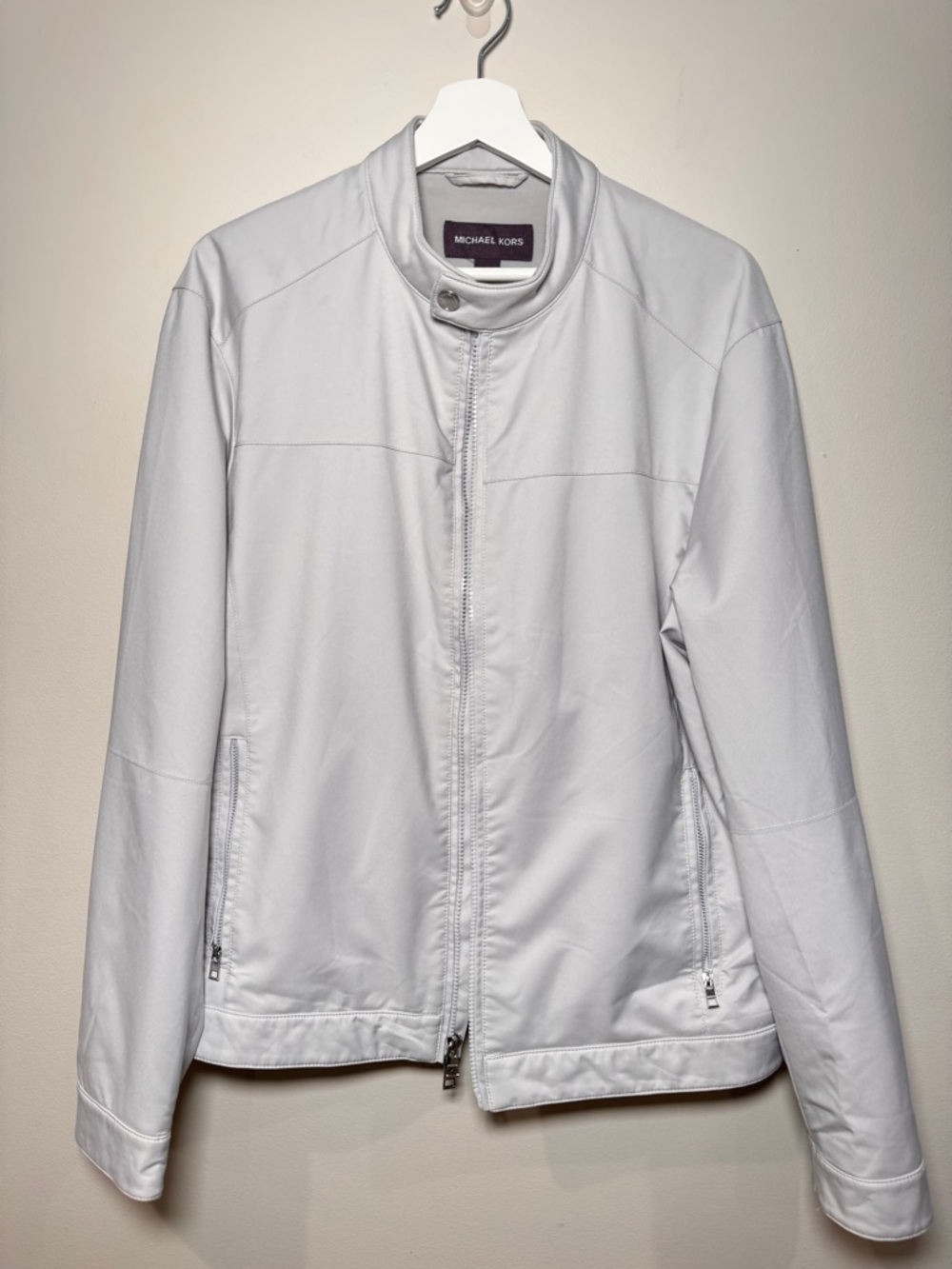 Michael Kors Men’s Gray Lightweight Jacket Size Large